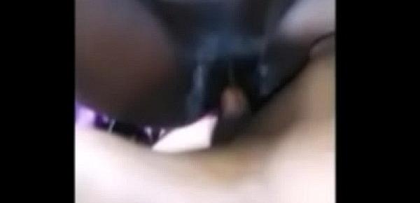  Black girl got her wired pussy fucked hard